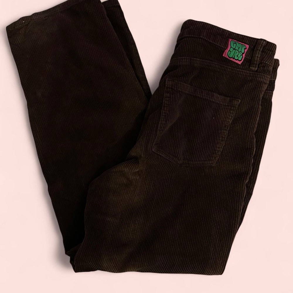 Empyre Black Wide Leg Corduroy Pants